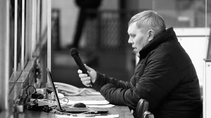 Ушел из жизни хоккейный судья Александр Воробьёв