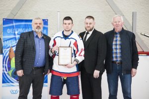 06.04.2025. Награждение Чемпионат Тюменской области по хоккею среди мужских команд
