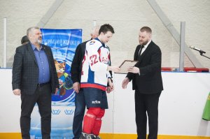 06.04.2025. Награждение Чемпионат Тюменской области по хоккею среди мужских команд