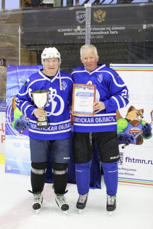 28.12.2025. Новогодний турнир ветеранов хоккея Тюменской области